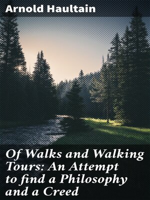 cover image of Of Walks and Walking Tours